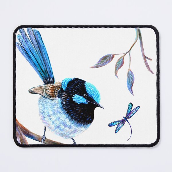 Item preview, Fairy Wren and Dragonflies designed and sold by Linda Callaghan.
