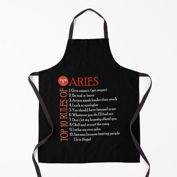 Item preview, Top 10 rules of Aries designed and sold by sssweetness.