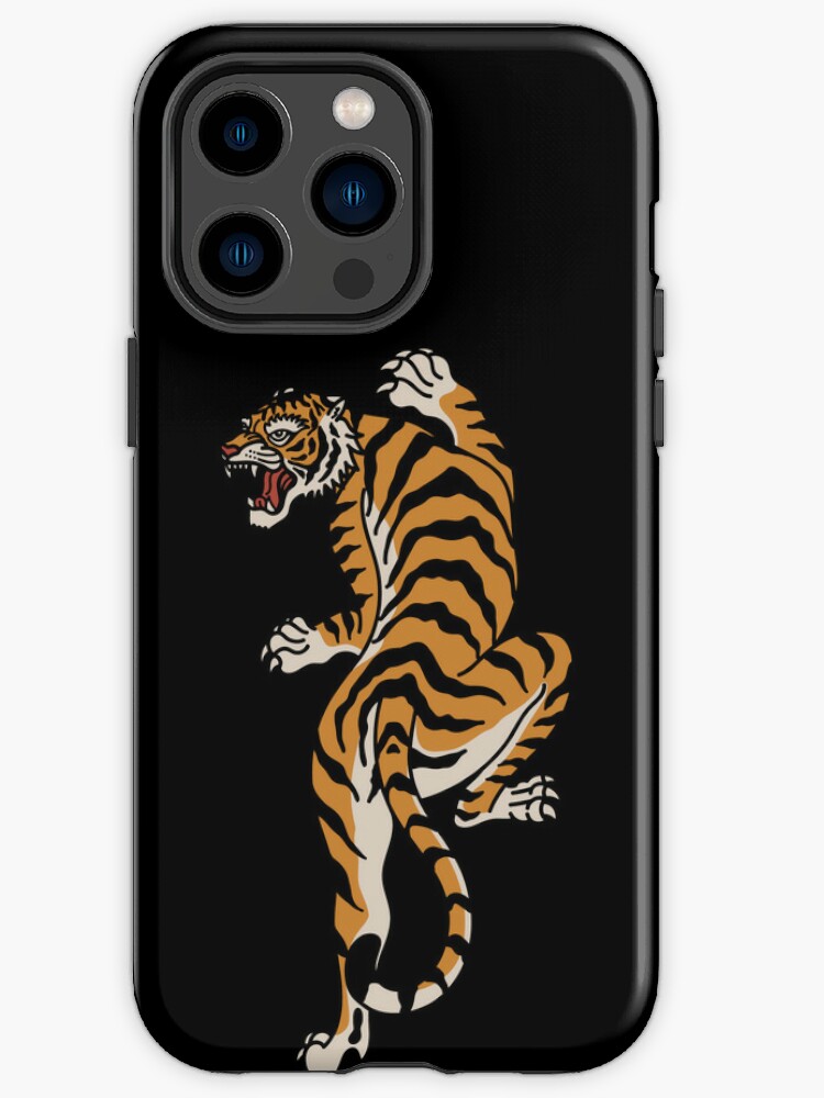 Gucci Tiger Wolf iPhone 14 Pro Max Clear Case