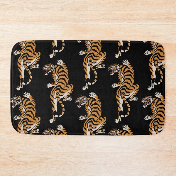 Item preview, Traditional Tattoo Tiger designed and sold by Ermedas Studio.