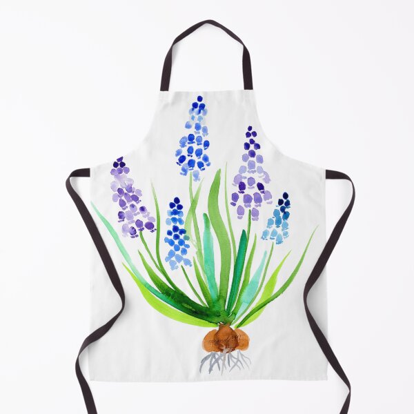 Item preview, Grape Hyacinth (Muscari) - watercolor botanical artwork designed and sold by magnoliART botanical_kata.