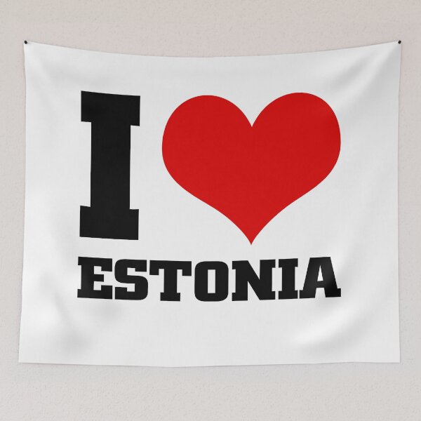 Item preview, I love Estonia, Tallinn designed and sold by Thestarrysky.