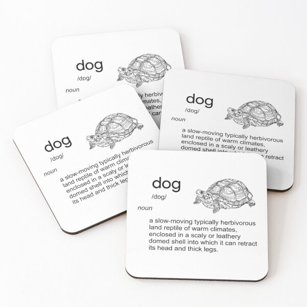 Item preview, Dog Definition White Version   designed and sold by VintageStores.