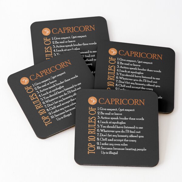 Item preview, Top 10 Rules Of Capricorn designed and sold by sssweetness.