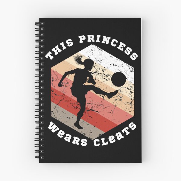 Item preview, This Princess Wears Cleats Fitted Scoop T-Shirt designed and sold by samirdari7.