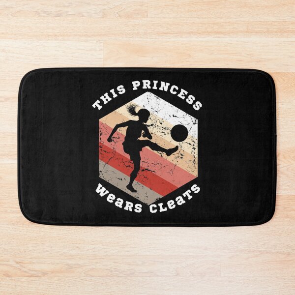Item preview, This Princess Wears Cleats Fitted Scoop T-Shirt designed and sold by samirdari7.
