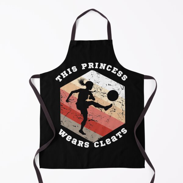 Item preview, This Princess Wears Cleats Fitted Scoop T-Shirt designed and sold by samirdari7.