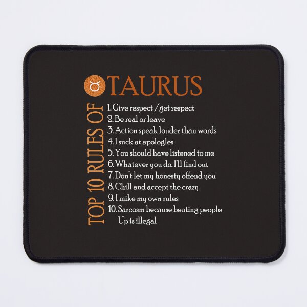 Item preview, Top 10 rules of Taurus designed and sold by sssweetness.