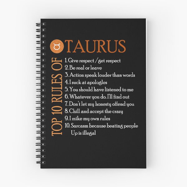 Item preview, Top 10 rules of Taurus designed and sold by sssweetness.