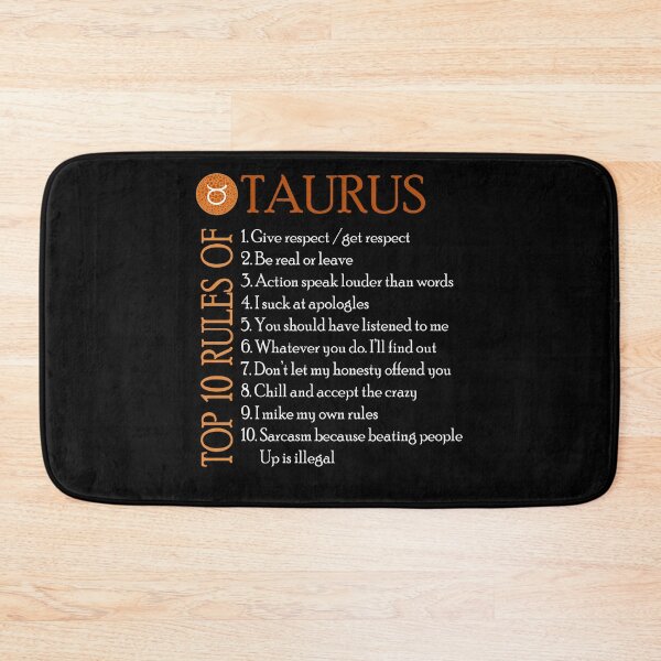 Item preview, Top 10 rules of Taurus designed and sold by sssweetness.