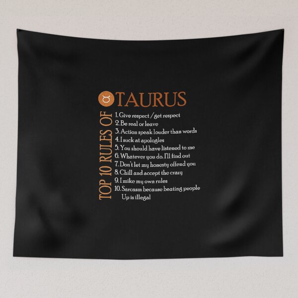 Item preview, Top 10 rules of Taurus designed and sold by sssweetness.
