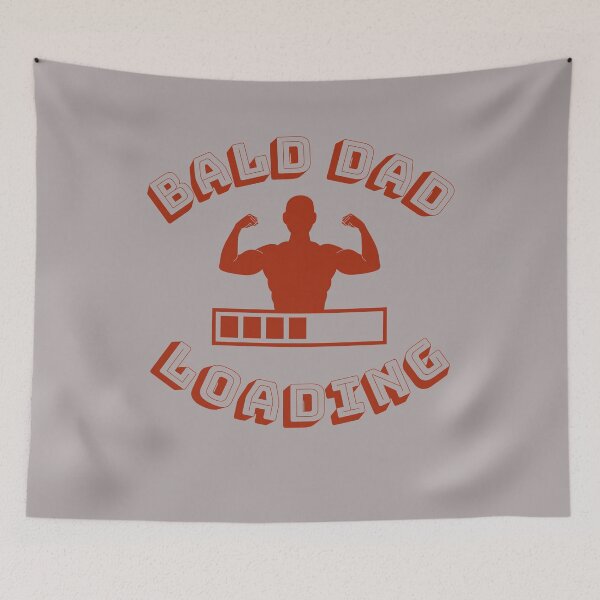 Item preview, Bald Dad Loading designed and sold by Ayurveda Fun Store.