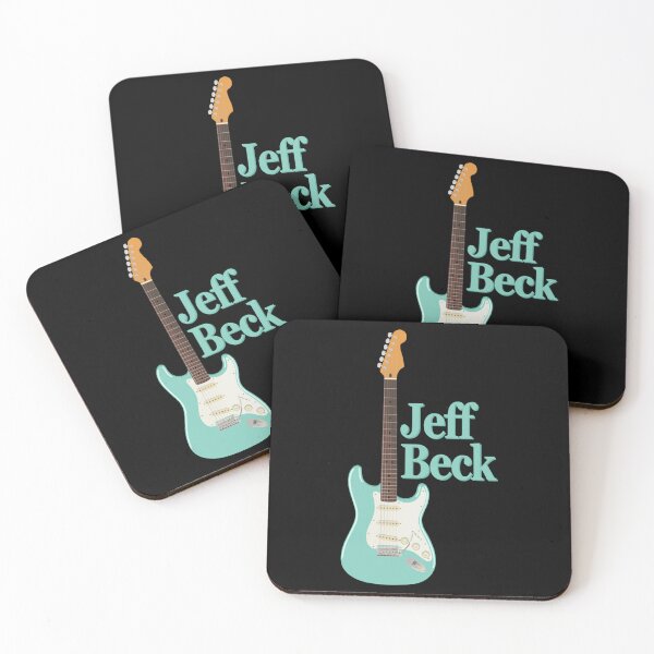 Item preview, Jeff Beck Surf Green Strat Electric Guitar Design Sticker designed and sold by rikazr6sr1.