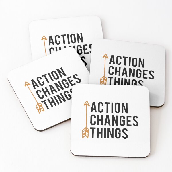 Item preview, Action Changes Things designed and sold by Tia-Ako.
