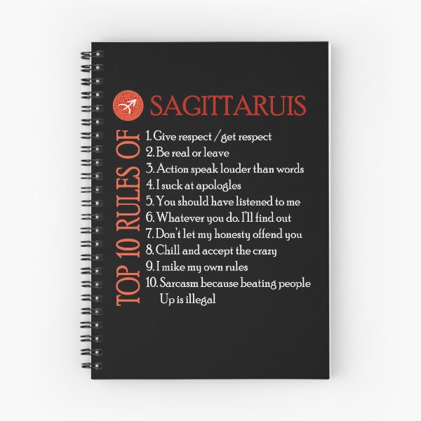 Item preview, Top 10 rules of Sagittarius designed and sold by sssweetness.
