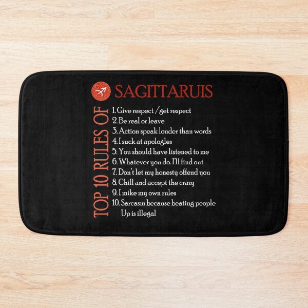 Item preview, Top 10 rules of Sagittarius designed and sold by sssweetness.