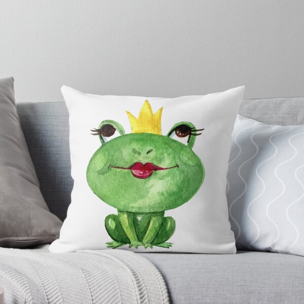 Item preview, Kissy Face Frog Princess designed and sold by Jandsgraphics.