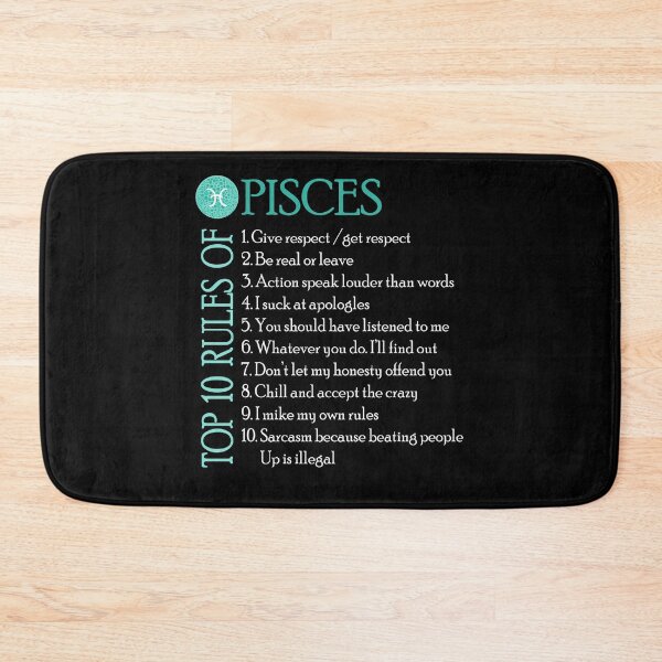 Item preview, Top 10 rules of Pisces designed and sold by sssweetness.