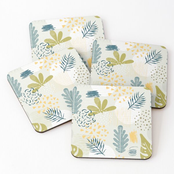 Item preview,  exotic pattern with tropical plants designed and sold by izzygorrocha.