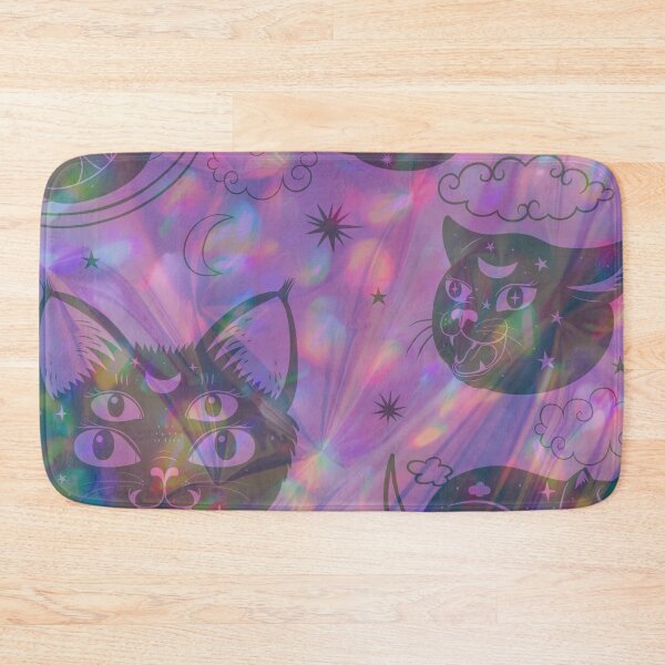Item preview, holo cats designed and sold by Beeroclock.
