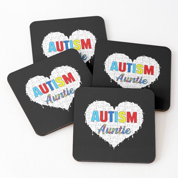 Item preview, Best Matching Autism Auntie Kid Puzzle Autistic Awareness Disability designed and sold by adsmod.