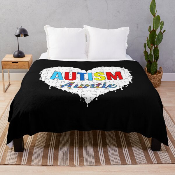 Item preview, Best Matching Autism Auntie Kid Puzzle Autistic Awareness Disability designed and sold by adsmod.