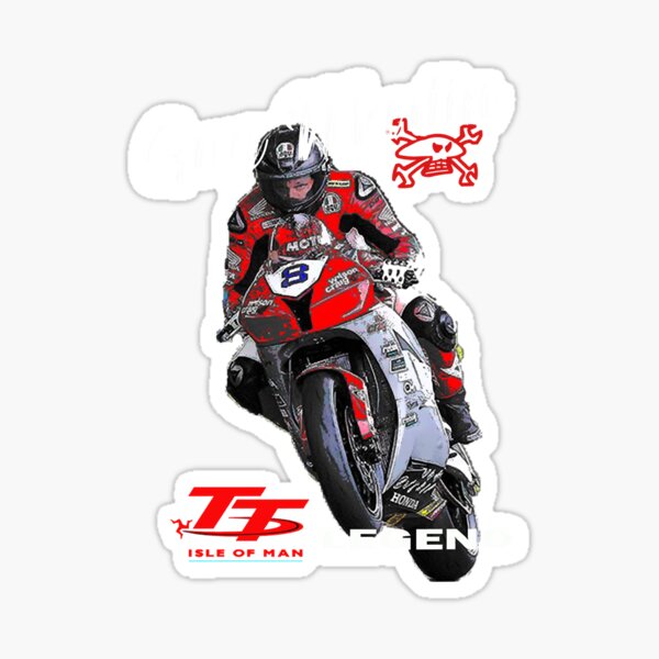 HONDA RACING  TT LEGENDS TWO SMALL SHEETS OF STICKERS 