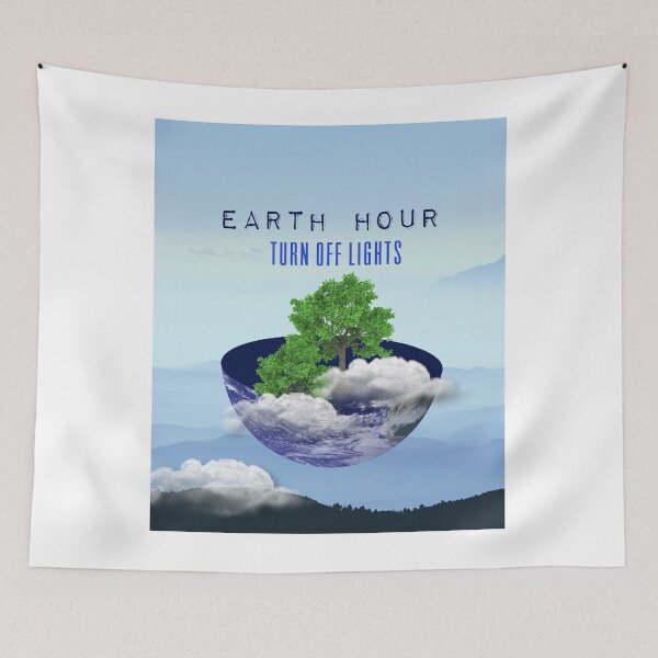 Item preview, earth hour designed and sold by atelierflaneur.