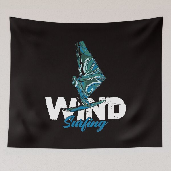 Item preview, Windsurfing Windsurfer Sailboarding Water Sports Ocean Wave designed and sold by TomGiantDesigns.