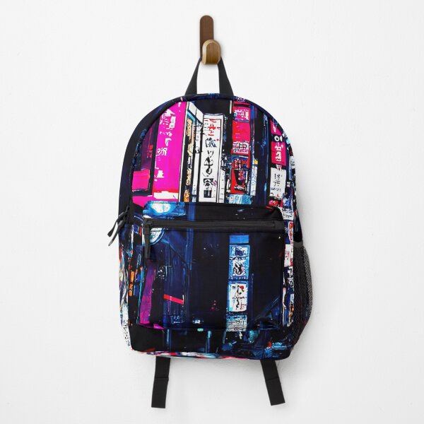 Item preview, Streets of Neo-Tokyo designed and sold by AM FineArtPrints.