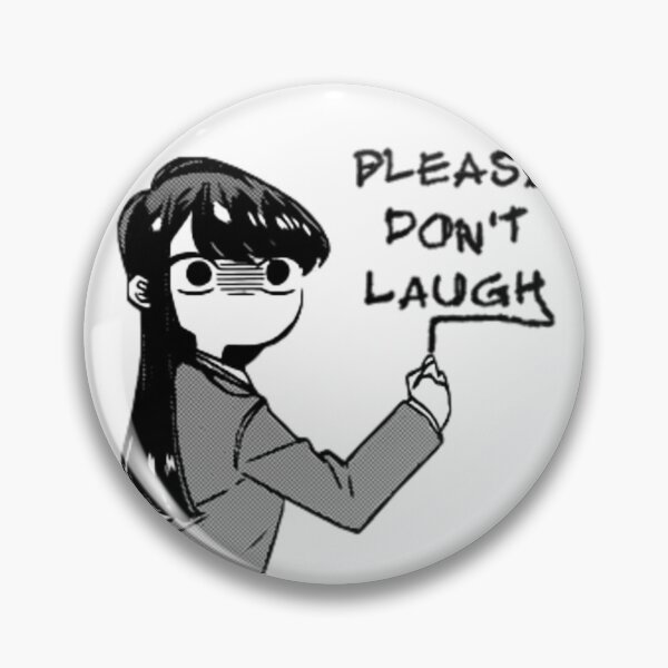 Item preview, Komi Please Don't Laugh Meme designed and sold by rosannefrickey.