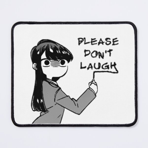 Item preview, Komi Please Don't Laugh Meme designed and sold by rosannefrickey.