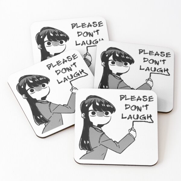 Item preview, Komi Please Don't Laugh Meme designed and sold by rosannefrickey.