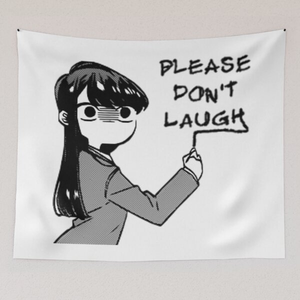 Item preview, Komi Please Don't Laugh Meme designed and sold by rosannefrickey.