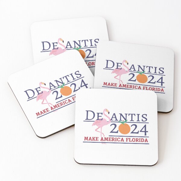 Item preview, DeSantis 2024 - Make America Florida - Flamingo designed and sold by SamuelGandhi.