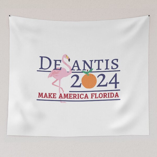 Item preview, DeSantis 2024 - Make America Florida - Flamingo designed and sold by SamuelGandhi.