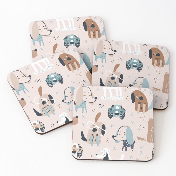 Item preview, Pattern funny creative dogs designed and sold by izzygorrocha.