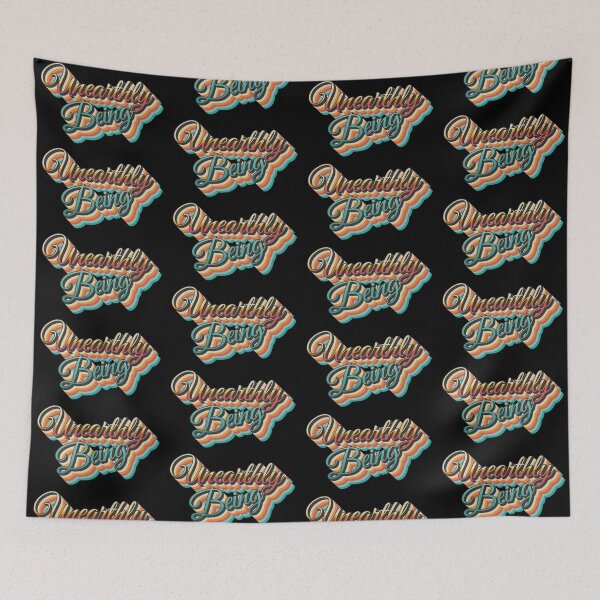 Item preview, Colorful Fun Retro UNEARTHLY BEING slogan designed and sold by TrulyEpoque.