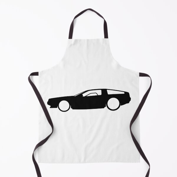 Item preview, Delorean DMC-12 side silhouette black designed and sold by EdimDesign.