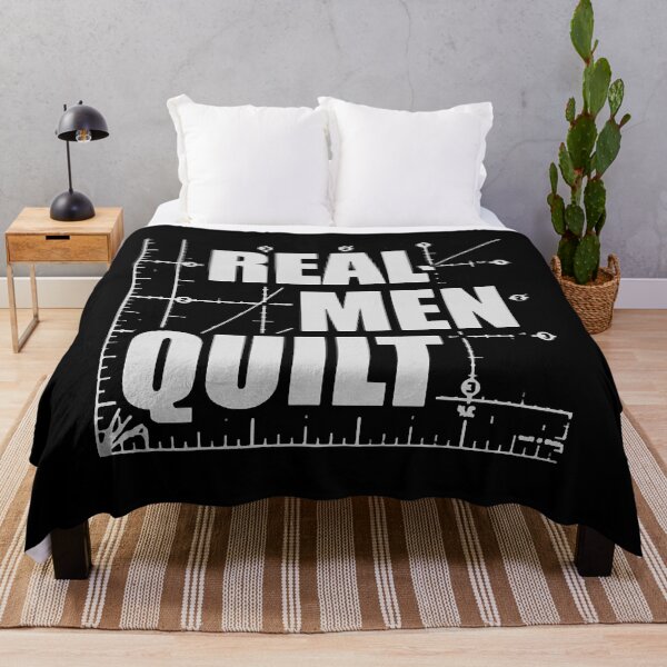 Item preview, Real Men Quilt designed and sold by SamuelGandhi.