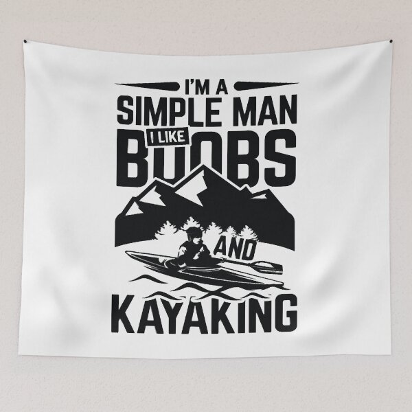 Item preview, Simple Man  adventures& hiking wild gift designed and sold by SamuelGandhi.