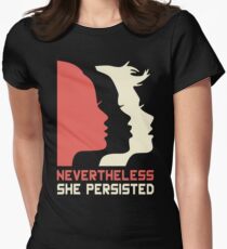 Official Nevertheless She Persisted Tee Women's Fitted T-Shirt
