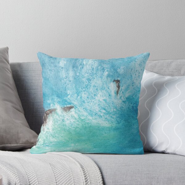 Item preview, Can't stop the tide - waves crashing into sea defences designed and sold by LisaLeQuelenec.