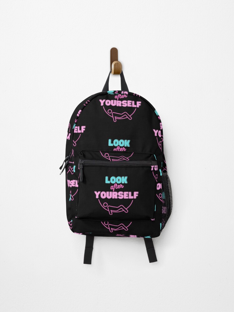 Thumbnail 1 of 3, Backpack, Look After Yourself Design  designed and sold by CreativNode.