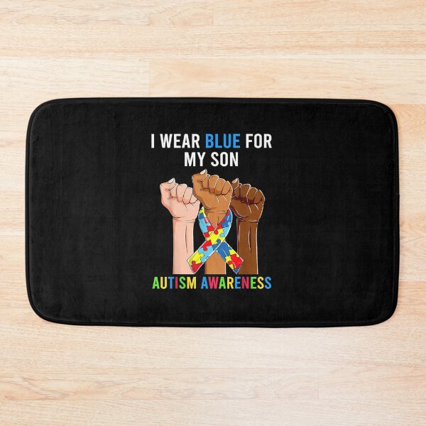 Item preview, Autistic Ribbon Rise Hands Shirts, Autism Son Dad & Mom T-Shirt designed and sold by bloemeg.