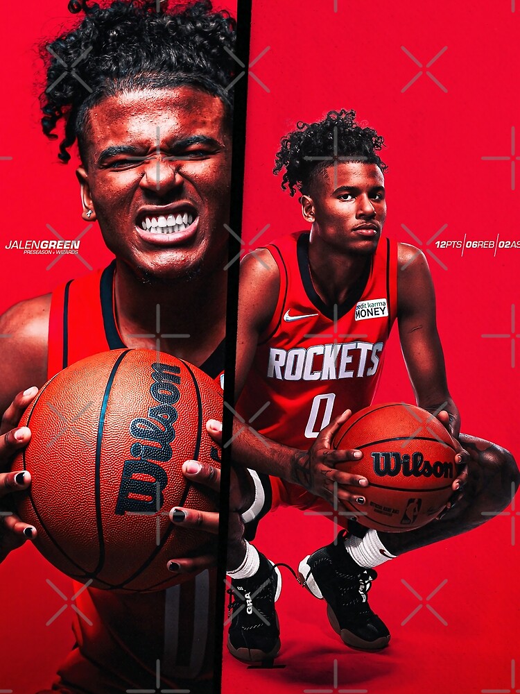 "Jalen Green 0" Poster by SandyLawalSL Redbubble