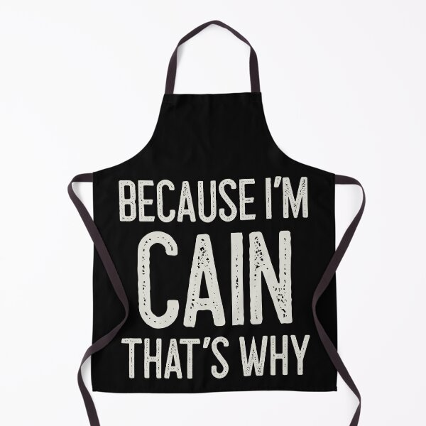Item preview, Because I’m Cain That’s Why Funny Personalized Name designed and sold by MariosNydras.