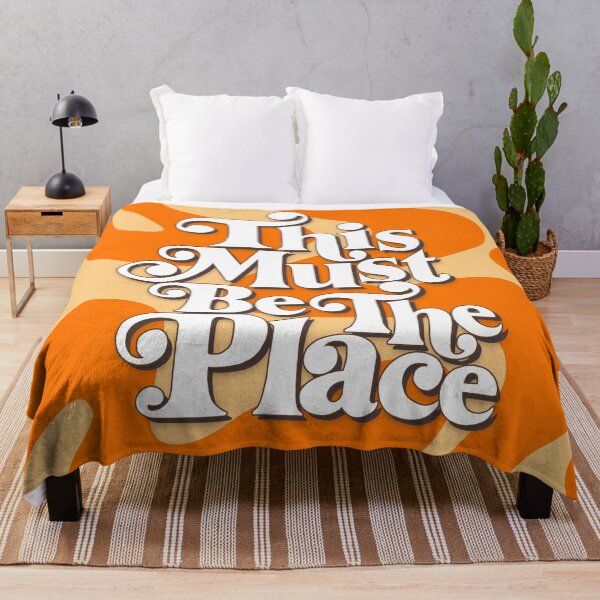 Item preview, This Must Be The Place - 70s, Vintage, Retro, Abstract Pattern (Orange Palette) designed and sold by good-energy.