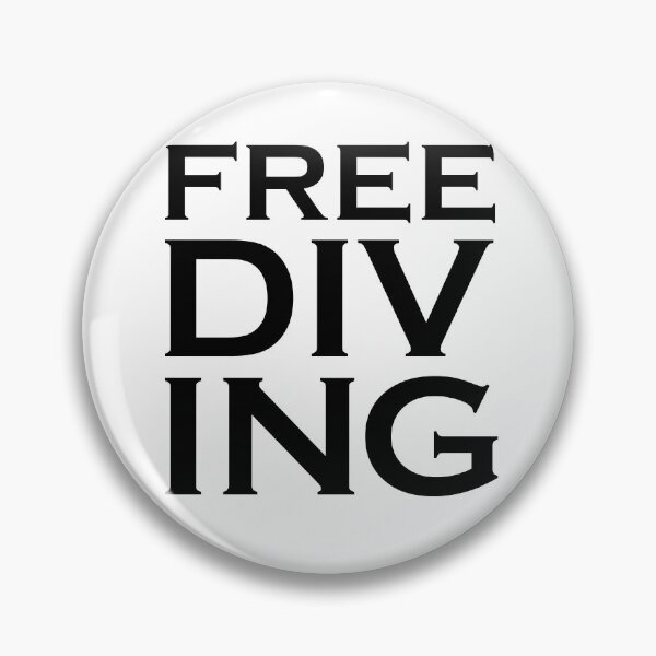 Item preview, Freediving diver diving apnea symbol font - freediving team designed and sold by AndreMi.