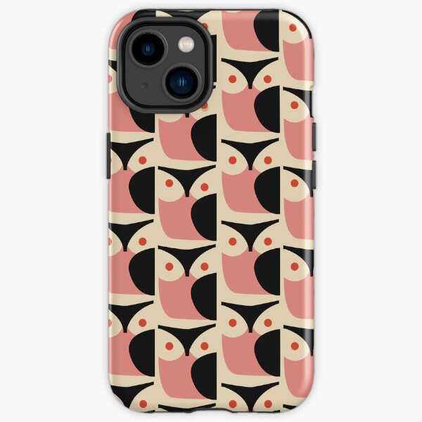 orla kiely owl iPhone Tough Case